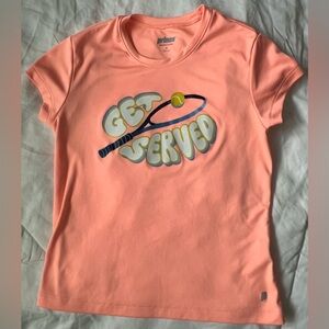 Prince Girls’ Coral ‘Get Served’ Tennis Athletic Shirt